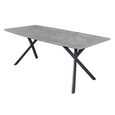 Eettafel Betonlook MDF Blad - 190x90x76cm product