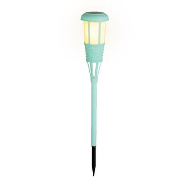 Lumineo Tuinfakkel - solar - turquoise - 61 cm product