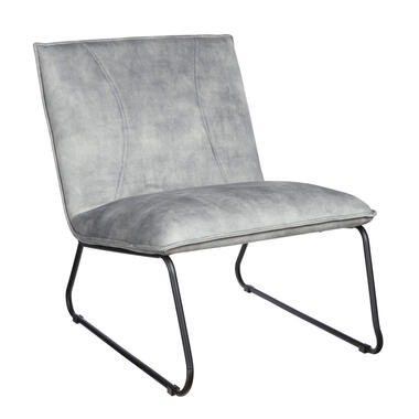 Mica Decorations Braga Fauteuil - Stof Adore - Steel product