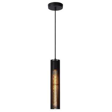 Lucide LIONEL - Hanglamp - Ø 6,5 cm - 1xE27 - Zwart product