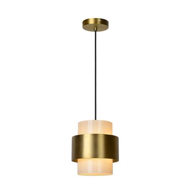 Lucide FIRMIN - Hanglamp - Ø 20 cm - 1xE27 - Mat Goud / Messing product