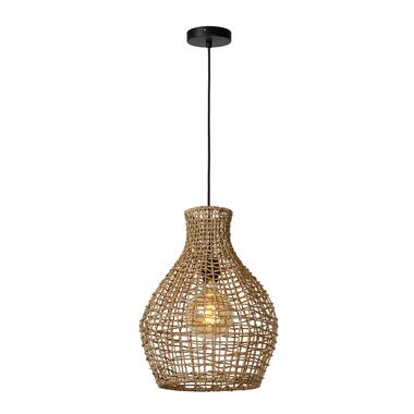 Lucide ALBAN - Hanglamp - Ø 35 cm - 1xE27 - Licht hout product