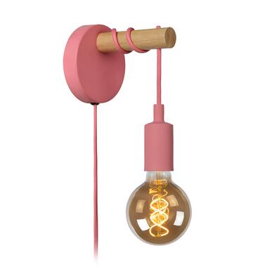 Lucide POLA Wandlamp - Roze product