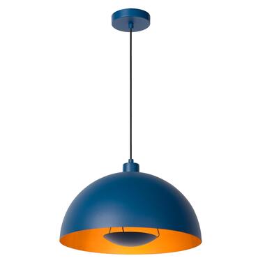 Lucide SIEMON - Hanglamp - Ø 40 cm - 1xE27 - Blauw product