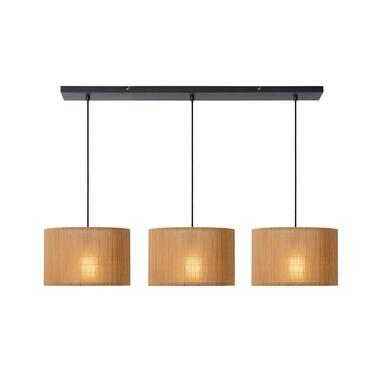 Lucide MAGIUS - Hanglamp - 3xE27 - Licht hout product