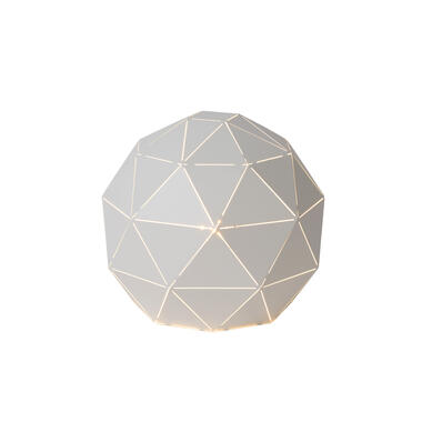 Lucide OTONA - Tafellamp - Ø 25 cm - 1xE27 - Wit product