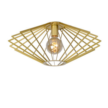 Lucide DIAMOND - Tafellamp - Ø 52 cm - 1xE27 - Mat Goud / Messing product