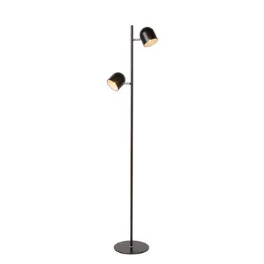 Lucide SKANSKA - Vloerlamp - LED Dimb. - 2x5W 3000K - Zwart product