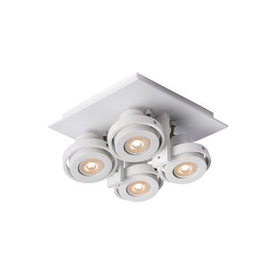 Lucide LANDA - Plafondspot - LED Dim to warm - GU10 - 4x5W 2200K/3000K - Wit product