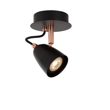 Lucide RIDE-LED - Plafondspot - Ø 10 cm - LED Dimb. - GU10 - 1x5W 3000K - Koper product