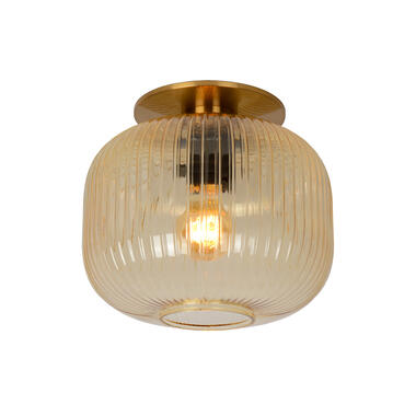 Lucide VIRGIL - Tafellamp - Ø 25,5 cm - 1xE27 - Amber product