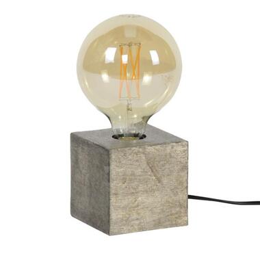 Hoyz - Tafellamp Block - Zwart Nikkel - Industrieel - 10x10x10 product