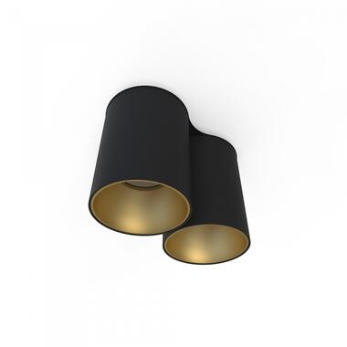 Nowodvorski Spot Eye Tone 2 lichts H 13 cm zwart - goud product