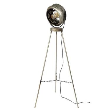 Industriële vloerlamp Bame - Metaal - Grijs - 50x50x133 cm product