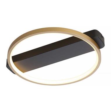 Freelight Plafondlamp Cintura Ø 35 cm zwart goud product