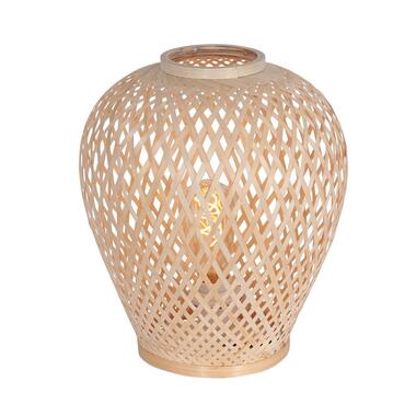 Anne Light & home Tafellamp Maze H 30 cm Bamboe beige product
