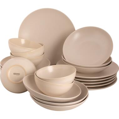 Mammoet Serviesset Spirit Stoneware 6-persoons 24-delig Offwhite product