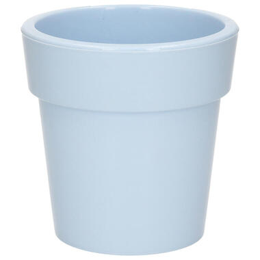 Hega Hogar Plantenpot - lichtblauw - kunststof - 25 x 25 cm product