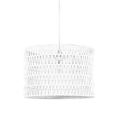 LABEL51 Hanglamp Stripe - Wit - Katoen product