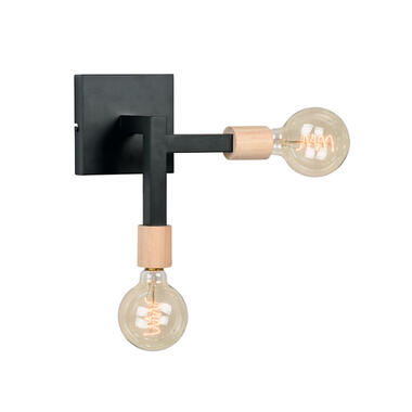 LABEL51 Wandlamp Loco - Zwart - Metaal product