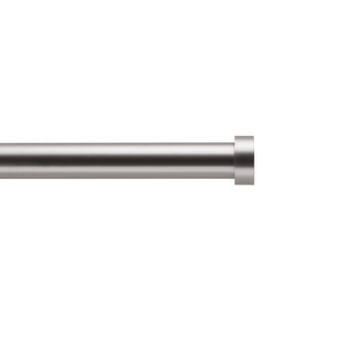 ACAZA Lange Gordijnroede, Uitschuifbare Gordijn Rail, Stang 240-360 cm, Zilver product