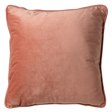 FINN - Kussenhoes 60x60 cm - velvet - effen kleur - Muted Clay - roze product