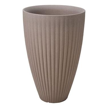 Bloempot Lotus rond 40x60cm Taupe product