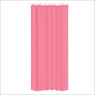 MARBEAUX Roze Douchegordijn met Ringen 180x200 cm Polyester product