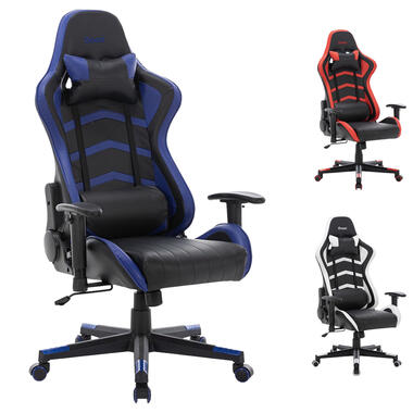Ocazi Texas Gaming stoel - Bureaustoel - Zwart/Blauw product