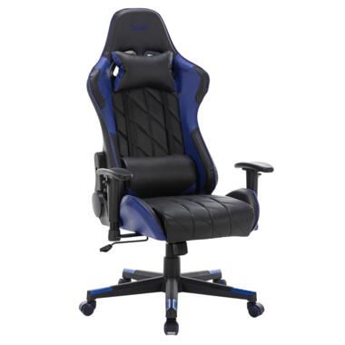 Ocazi Nevada Gaming stoel - Bureaustoel - Zwart/Blauw product