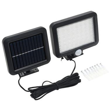 vidaXL Solarlamp met bewegingssensor LED-lichten wit product