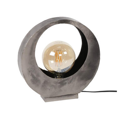 Hoyz - Tafellamp Full Moon - Industrieel - Grijs product