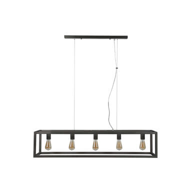 Hoyz - Hanglamp Vierkant Buis - 5 Lampen - Rechthoek - 125x25x150 product
