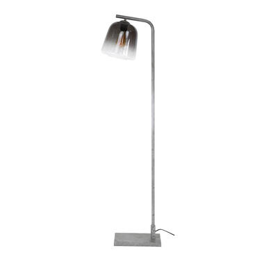 Hoyz - Vloerlamp Grey Shaded - 1 Lamp - Grijs/Zwart product