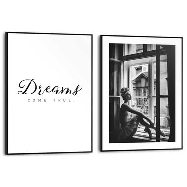 Set poster met lijst - Ballerina product