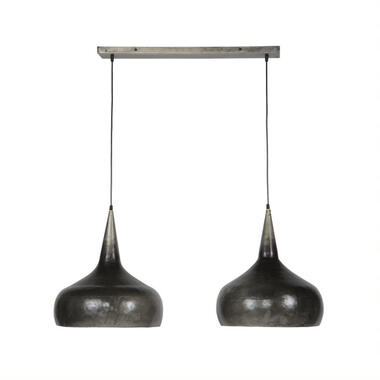 Giga Meubel Hanglamp 2-Lichts Rond - Ø40cm - Metaal - Lamp Trechter product