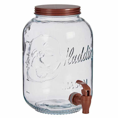 Vivalto Drankdispenser tap - glas - 3800 ml product