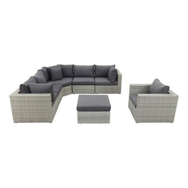 Suns Parma loungeset XL - inclusief loungestoel - White grey product