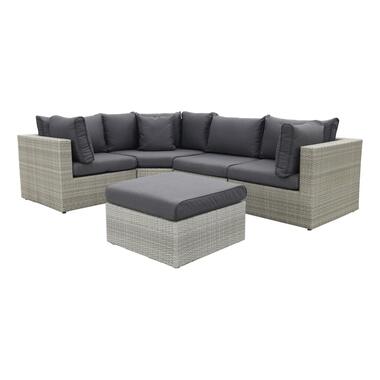 Suns Parma loungeset white grey - exclusief middel product