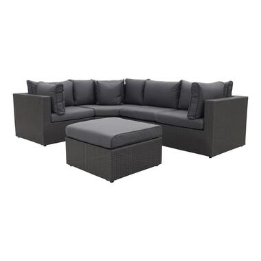 Suns Parma loungeset - Antraciet - exclusief middel product