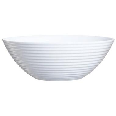 Luminarc Saladeschaal - wit glas - serveerschaal rond - 27 x 27 x 10 cm product