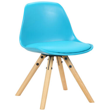 CLP Kinderstoel Nakoni Kunstleer Blauw product