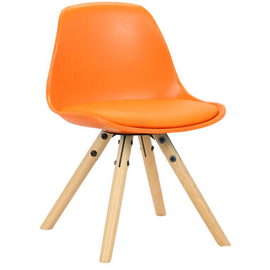 CLP Kinderstoel Nakoni Kunstleer Oranje product
