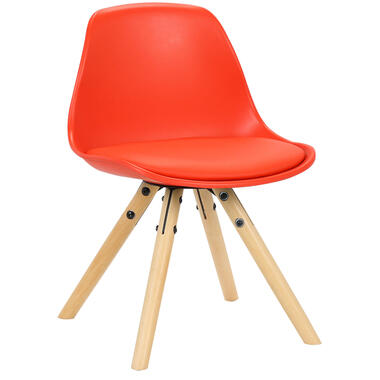 CLP Kinderstoel Nakoni Kunstleer Rood product