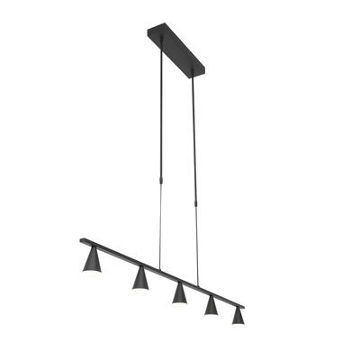 Steinhauer Hanglamp Vortex 5 lichts L 120 cm zwart product