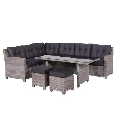 Garden Impressions Jaru lounge dining set -	extra luxe kussens product