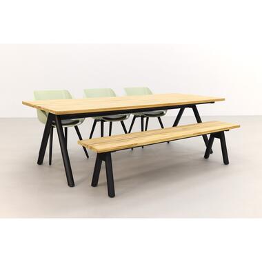 Hartman tuinset Sophie Studio French/Mason teak tafel 240 cm. + bank product
