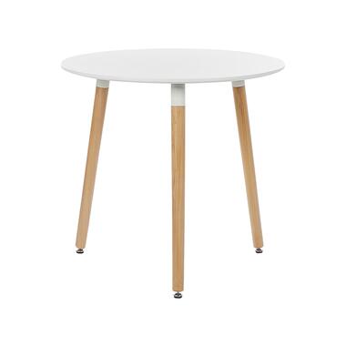 BOMA - Eettafel - Wit - 80 x 80 cm - MDF product