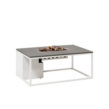 Cosi Fires Cosiloft lounge vuurtafel 120 cm wit - grey top product