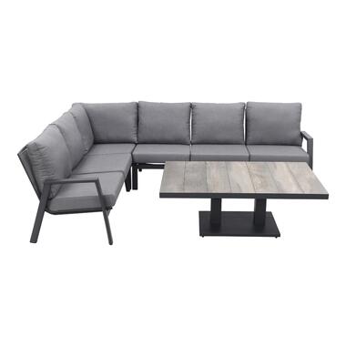 VDG Azoren/Jersey loungeset - met verstelbare tafel - links & rechts product